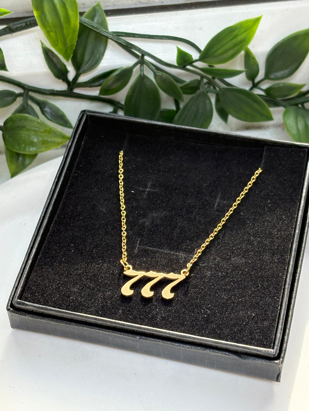 Angel number necklaces / stainless steel / water resistant / tarnish resistant  111, 222, 333, 444, 555, 666, 777, 888 , 999