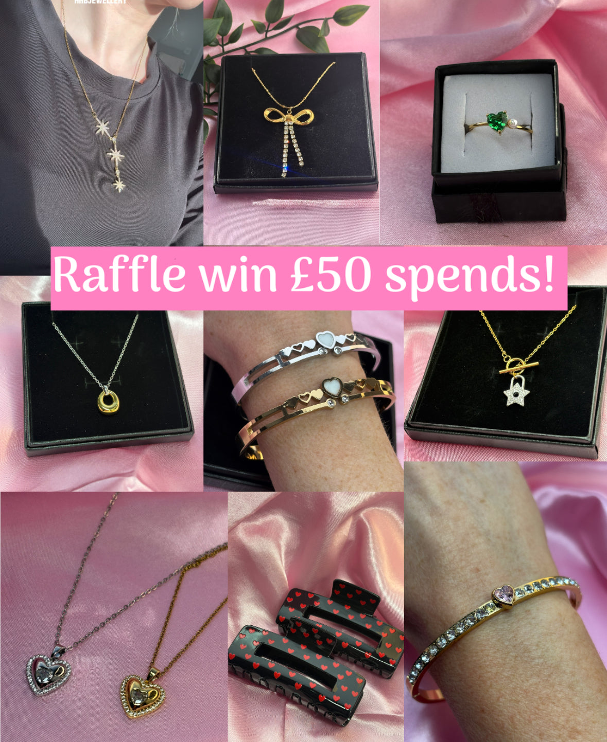 Raffle - £50 spends