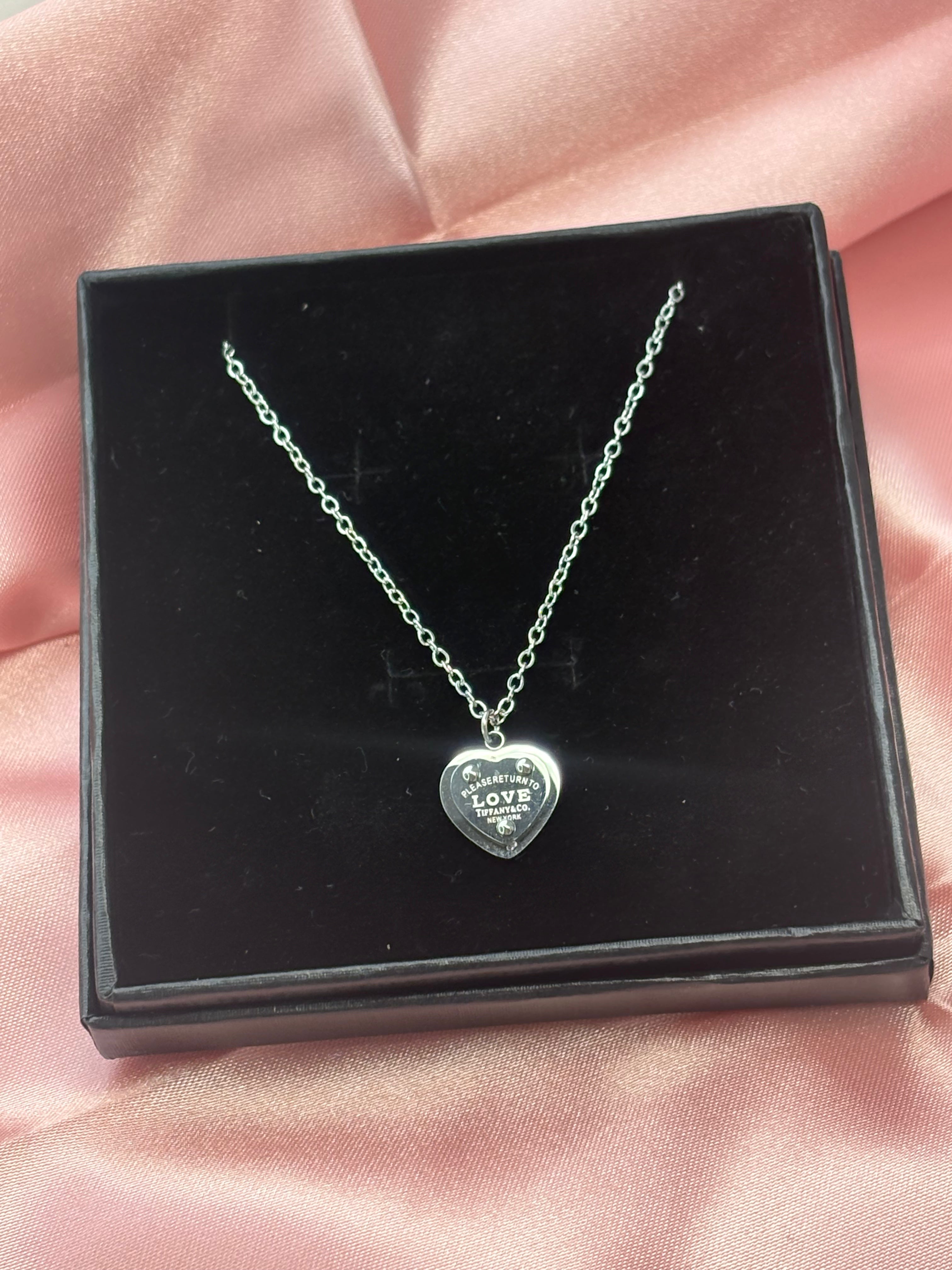 Tiff inspired necklace / stainless steel / tarnish resistant 16”18”